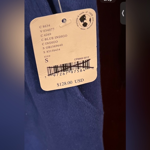 NWT Free People Movement Training Day Jumpsuit - Small - l Blue Indigo - Picture 8 of 11